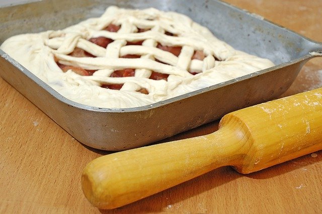 Dough Flour Rolling Pie Cookery