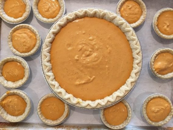 Pumpkin Pie Food Delicious